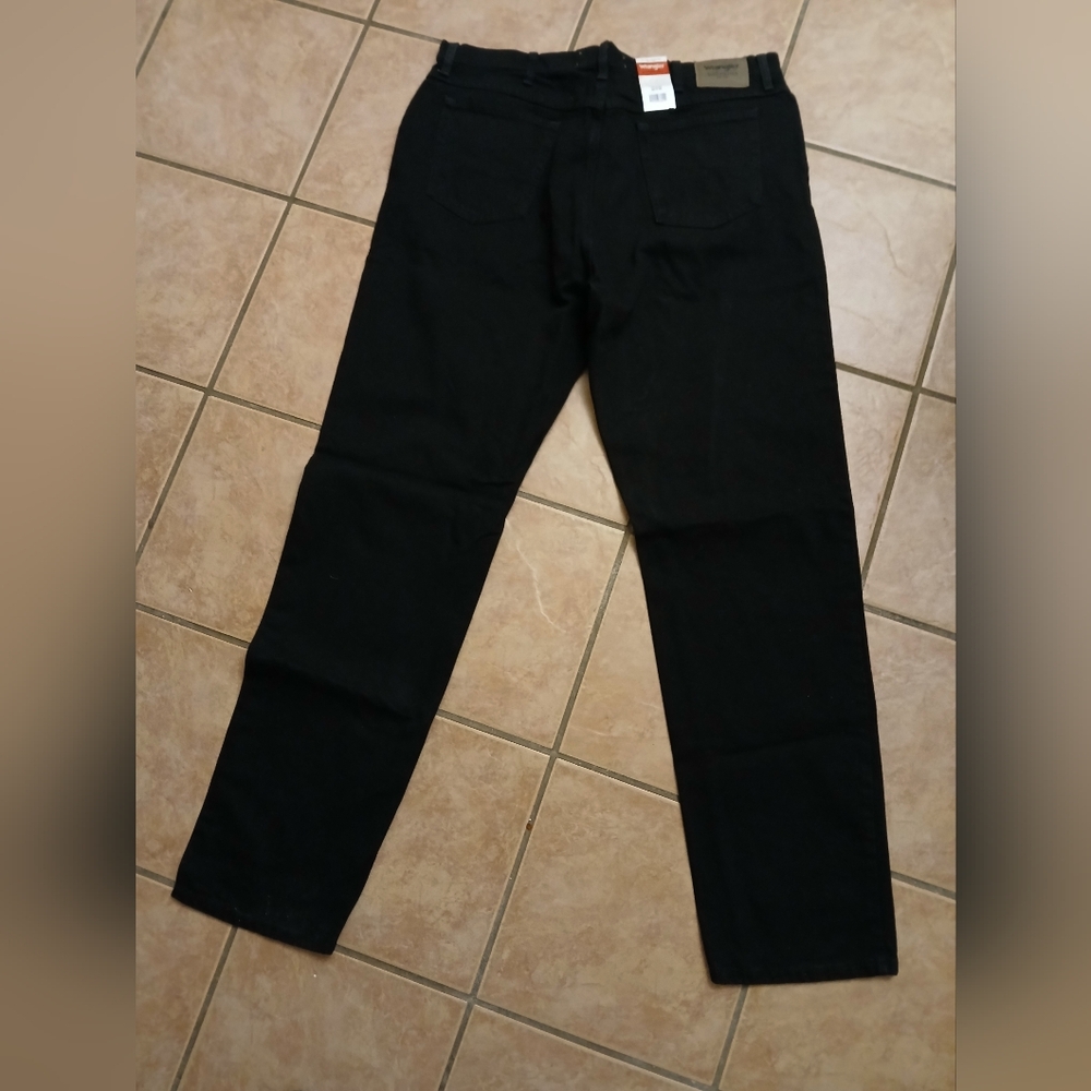 Men's Wrangler Black Denim Pants